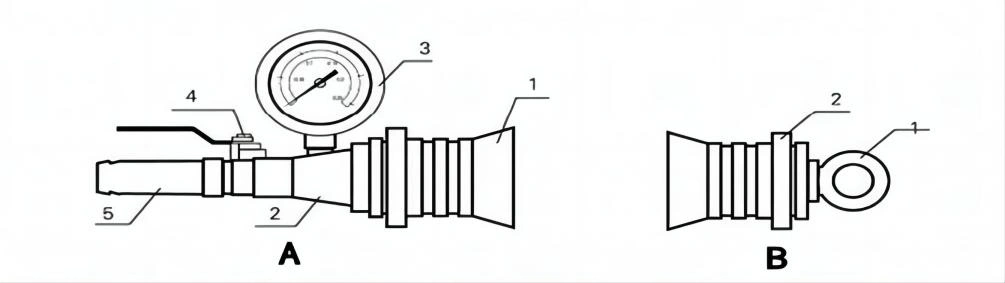 Rubber Airbags End Fittings