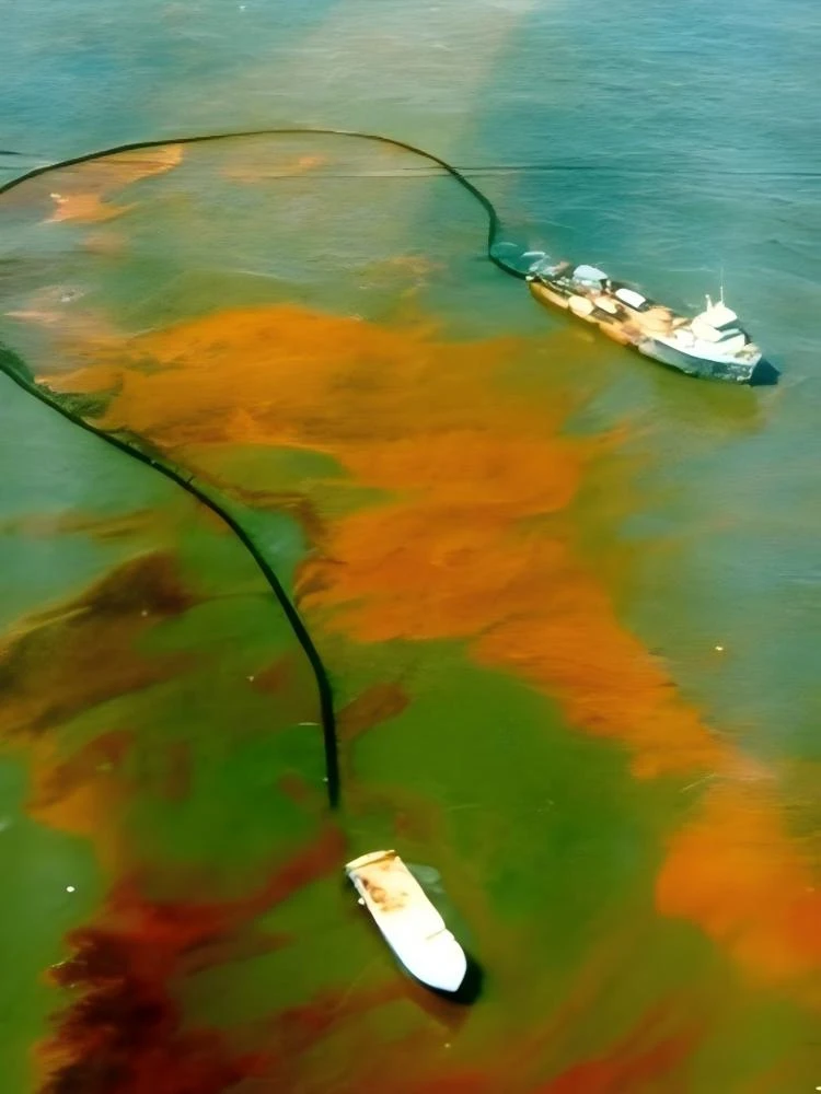 Containment-and-concentration-of-oil-spill