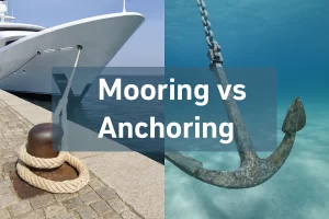 Mooring vs anchoring