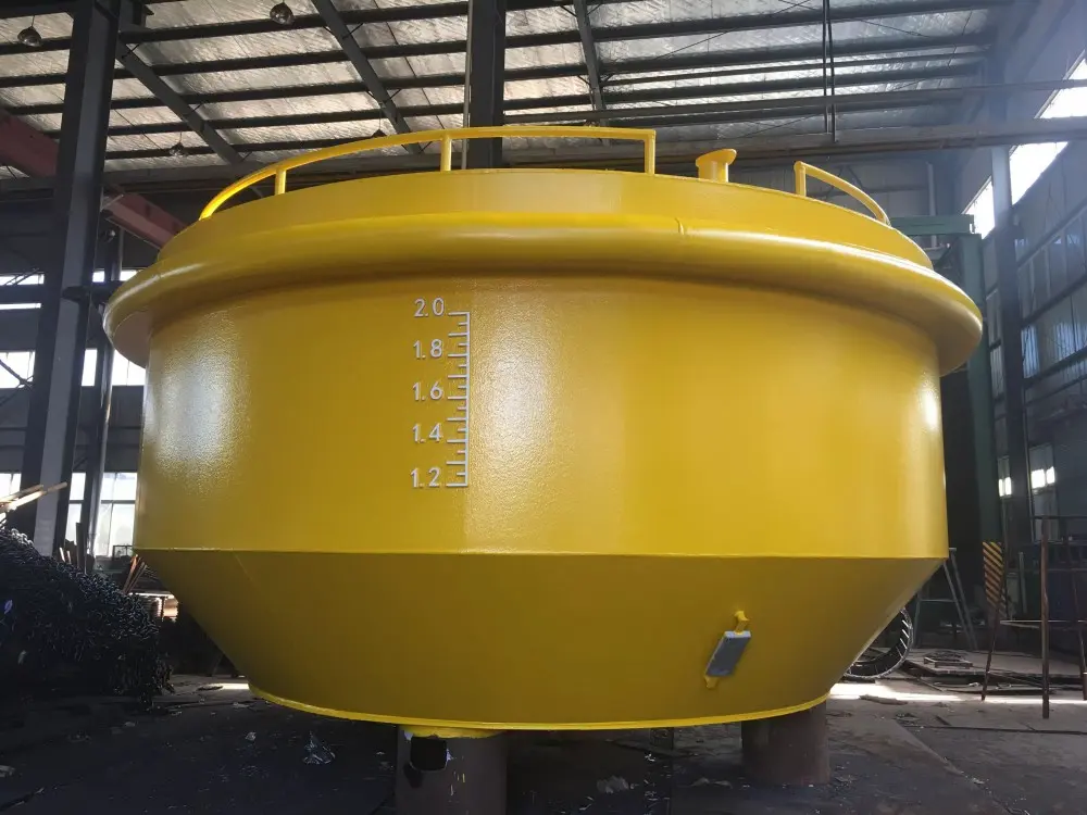 yellow-Cylindrical-Mooring-buoy