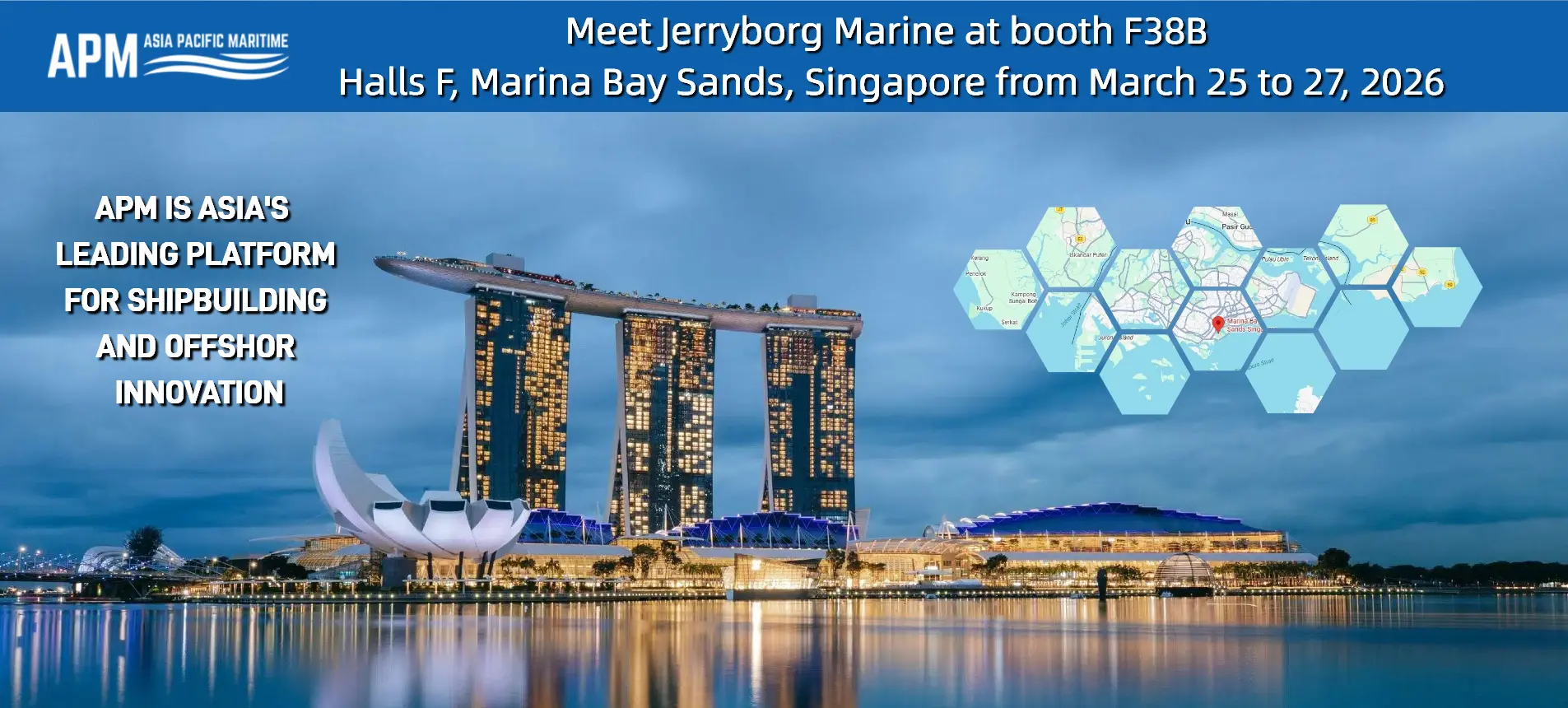 Jerryborg-Marine-ASIA-PACIFIC-MARITIME-in-Singapore'a katıldı
