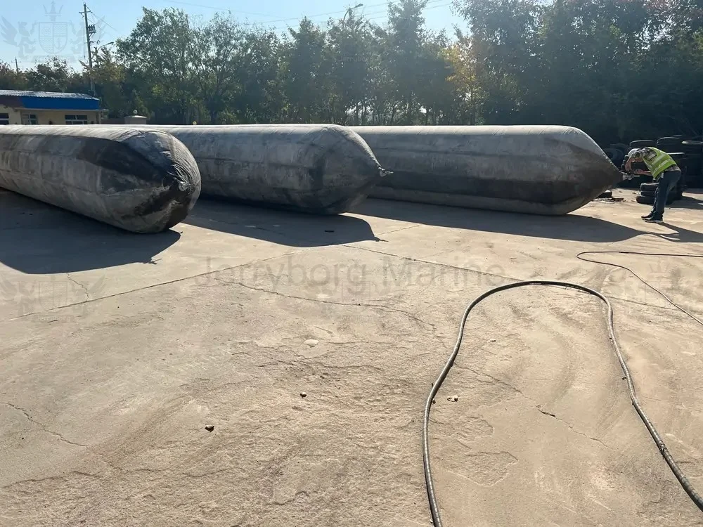 Jerryborg-new-rubber-marine-Ship-Launching-Airbag